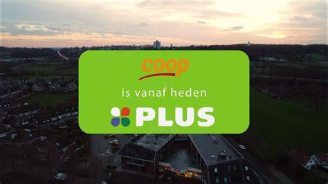 Infographic: overgang Coop naar PLUS - locaties en fasen