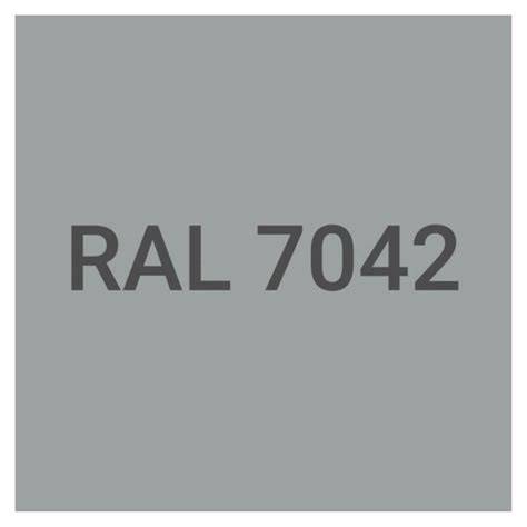 Infographic: Epoxy vloercoating proces en samenstelling in RAL 7042