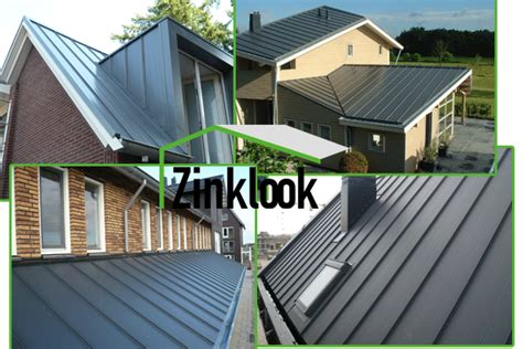 Vergelijking van traditioneel zink en ZINKLOOK® qua uiterlijk.