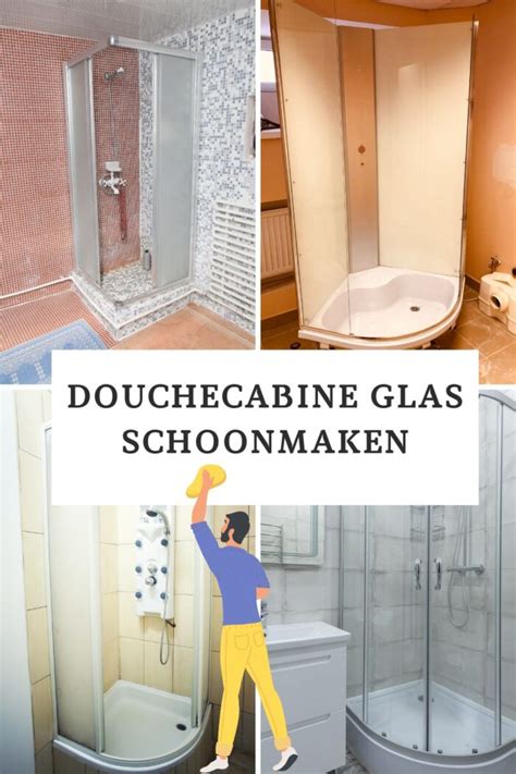 foto van een glanzende schone douchewand
