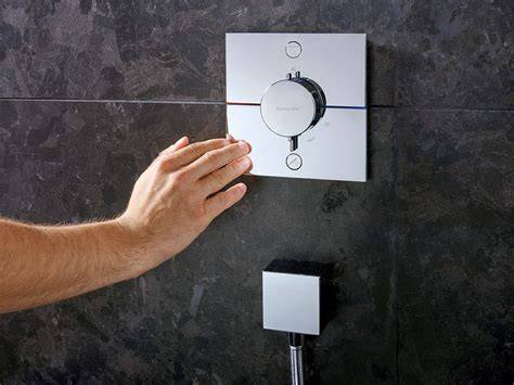 infografiek overzicht inbouwinstallatie Hansgrohe