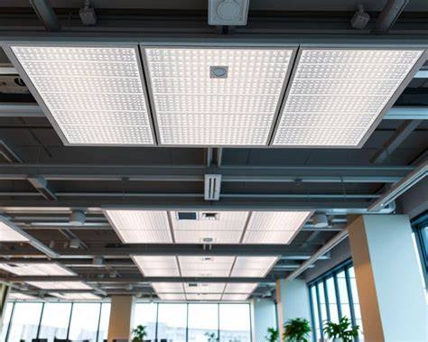 Infographic: Verschillende montagemogelijkheden voor LED-panelen (systeemplafond, opbouwframe, pendelsysteem)