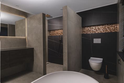 Voorbeeld van een luxe hotel chique badkamer
