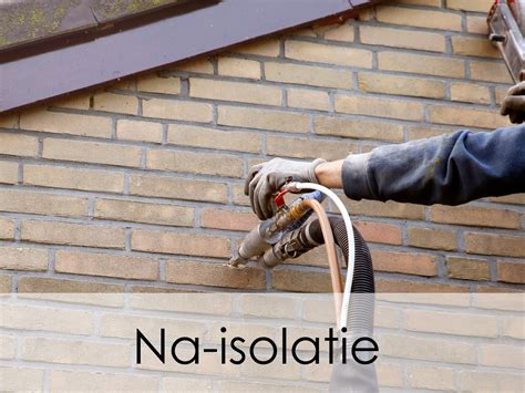 Afbeelding: overzicht van spouwmuurisolatie en opties na-isoleren of verwijderen