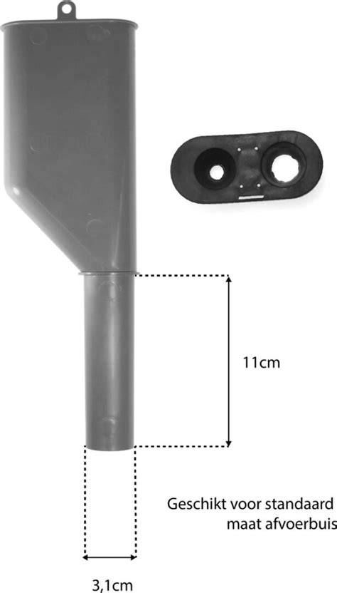 Afvoer verdubbelaar uitleg diagram