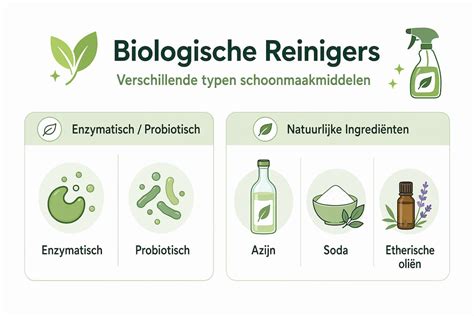 Infographic overzicht van reinigers per vloertype