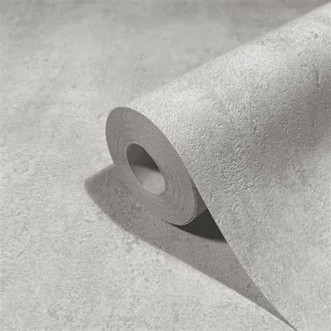 Betonlook behang sfeerbeelden voor woonkamer en slaapkamer