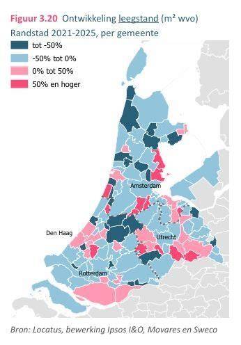 Infographic: Kaart van leegstand en invulling in Bergeijk en Lichtenvoorde