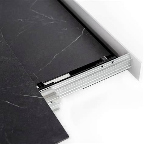 Trespa blad en aluminium onderstel - overzichtskaart van montageopties