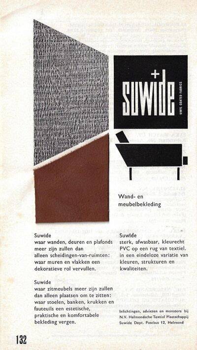 Textiele wandbekleding Cementrum in ’s-Hertogenbosch uit 1979