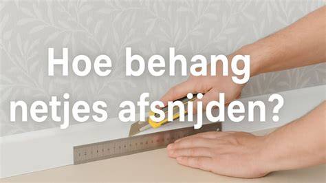 Infographic: Benodigdheden voor behang snijden en technieken