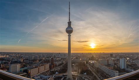 Fersehenuturn panoramisch uitzicht over Berlijn