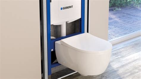Diagram van open baarheid en serviceopening bij Geberit inbouwspoelreservoirs