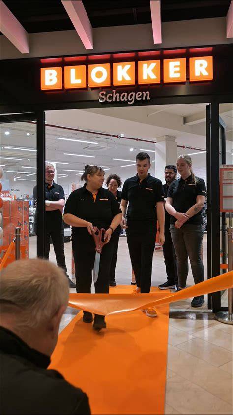 Infographic: huidige en vernieuwde Blokker-store layout in Schagen