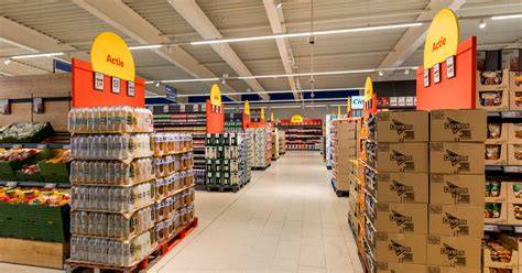 Infographic: Lidl vernieuwingsproject Huizen - hoofdkantoor en winkelconcept