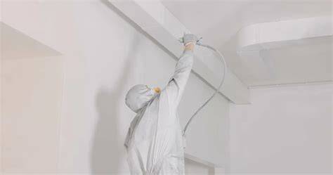 Nieuwbouwwoning Gouda - vlak plafond klaar voor spuitwerk