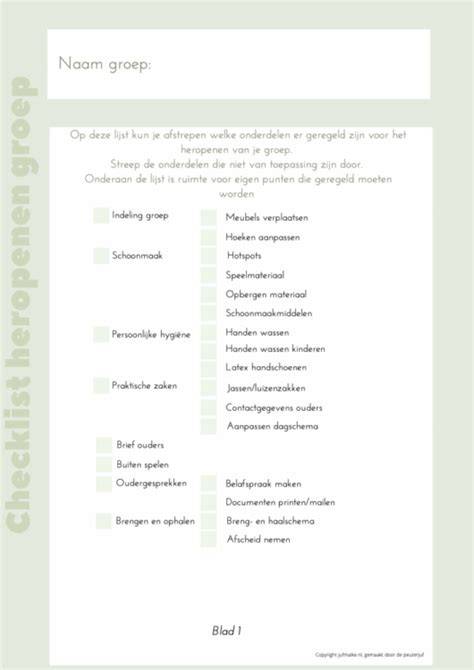 Foto-checklist voor spoedherstel