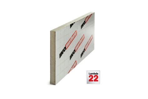 Detailfoto van de aluminium cachering van een IKO Enertherm plaat