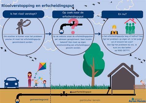 Infographic: oorzaken van rioolverstopping en bijhorende oplossingen