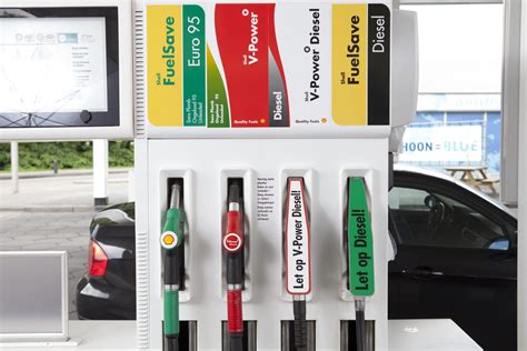 Infographic die de voordelen van Shell V-Power brandstoffen uitlegt