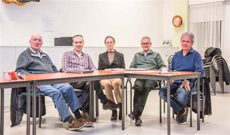 Bestuursvergadering van de dorpsraad Almen