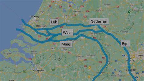 Kaart: bereik van tegelbedrijven rondom Dordrecht