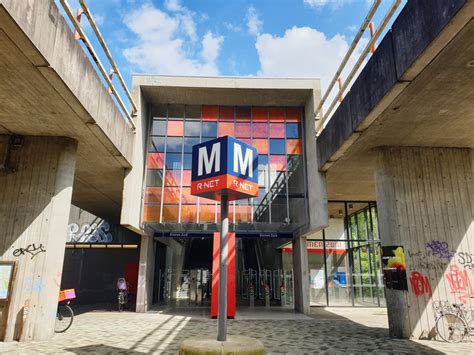 Visualisatie van de nieuwe entree van Metrostation Diemen Zuid