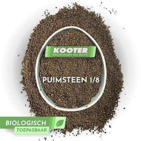 Drainagemateriaal: puimsteen, kleikorrels en potscherfen visualisatie