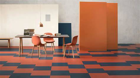 Infographic: Marmoleum Modular kleurenpalet en patronen