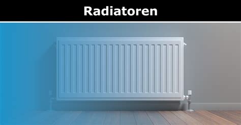Infographic: werking en typologie van radiatoren