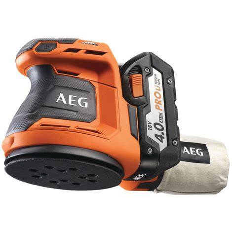 Infographic: Klemsysteem en montage van schuurpapier op AEG EXE 460