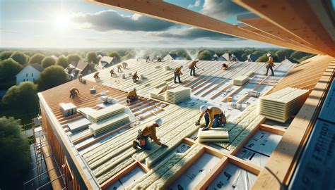 Schema dat de effecten van dakisolatie op energiebesparing en wooncomfort illustreert.