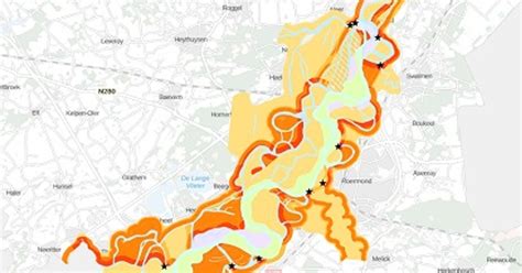 Infographic: Maasdal en hoogwatermaatregelen
