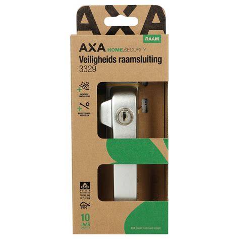 Infographic: AXA veiligheidsraamsluiting 3329 montage-overzicht