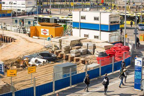 Foto van een werf in Brugge met ECOSE®-isolatie