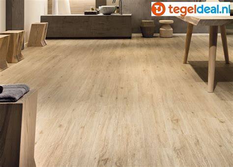 Houtlook tegels in verschillende houttinten