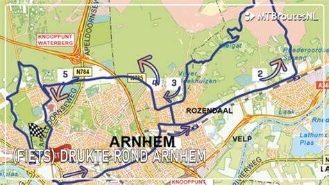 Infographic: Overzicht van distributiepunten rondom Arnhem