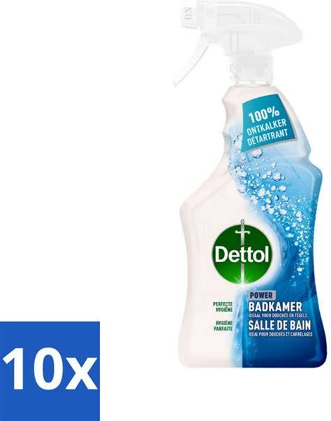 Infographic: Werking Dettol Badkamer Reiniger Spray