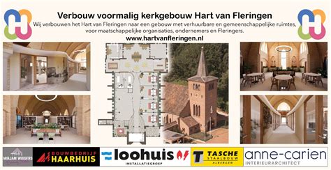 Diagram: indeling Hart van Fleringen met verhuurbare ruimtes