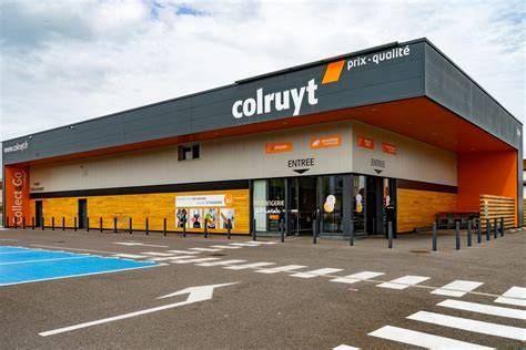 Kaart van geplande Colruyt- en DreamLand-vestigingen in de Benelux