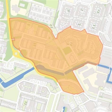 Kaart en overzicht van renovatiegebieden Binnenhof