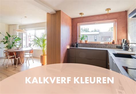 infographic met de stappen voor het overschilderen van kalkverf