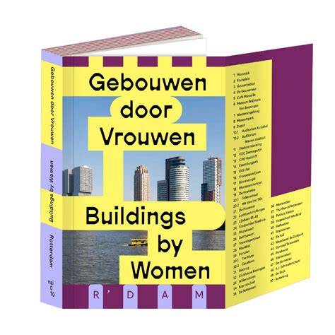 Omslag en spread uit Vrouwen in de Architectuur