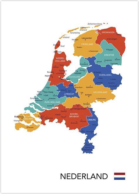 Kaart met regio Reeuwijk en nabijgelegen steden