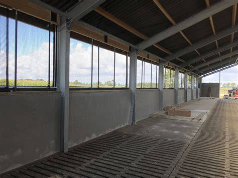 Voorbeelden van toepassingen: hallen, stallen, loodsen en agrarische gebouwen