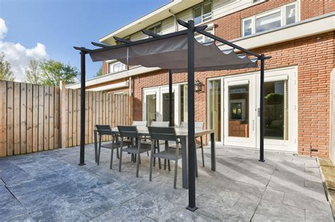 Productvoorbeeld: bouwpakket Tuinpaviljoen met plat dak