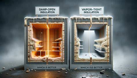 Afbeelding: capillair actieve isolatiemethoden en dampopen vs dampdicht