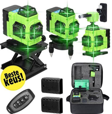 Infographic: Hoe een zelfnivellerende kruislijnlaser werkt en wat de belangrijkste onderdelen zijn