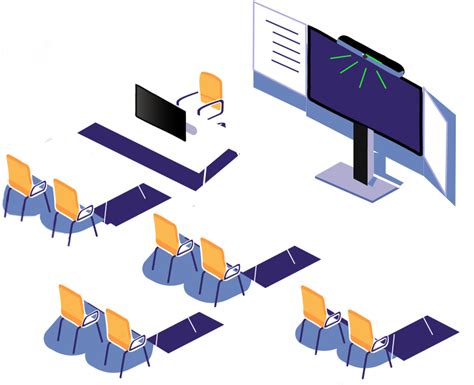 Illustratie van een livestream-opstelling voor een evenement.