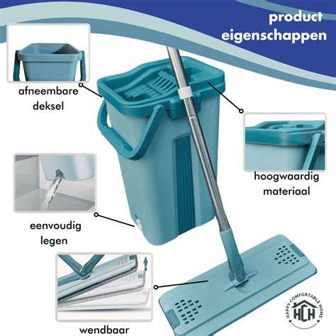 Diagram: hoe nat mag de dweil zijn?
